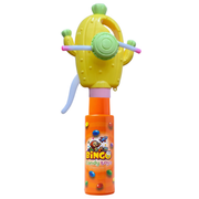 Lever Fan Cactus Activity Toy with Choco Beans Tube for Kids